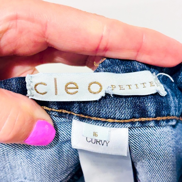 CLEO Straight leg blue jeans - Picture 2 of 10